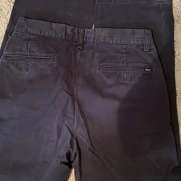 Polo navy dress khakis pants - Picture 5 of 5